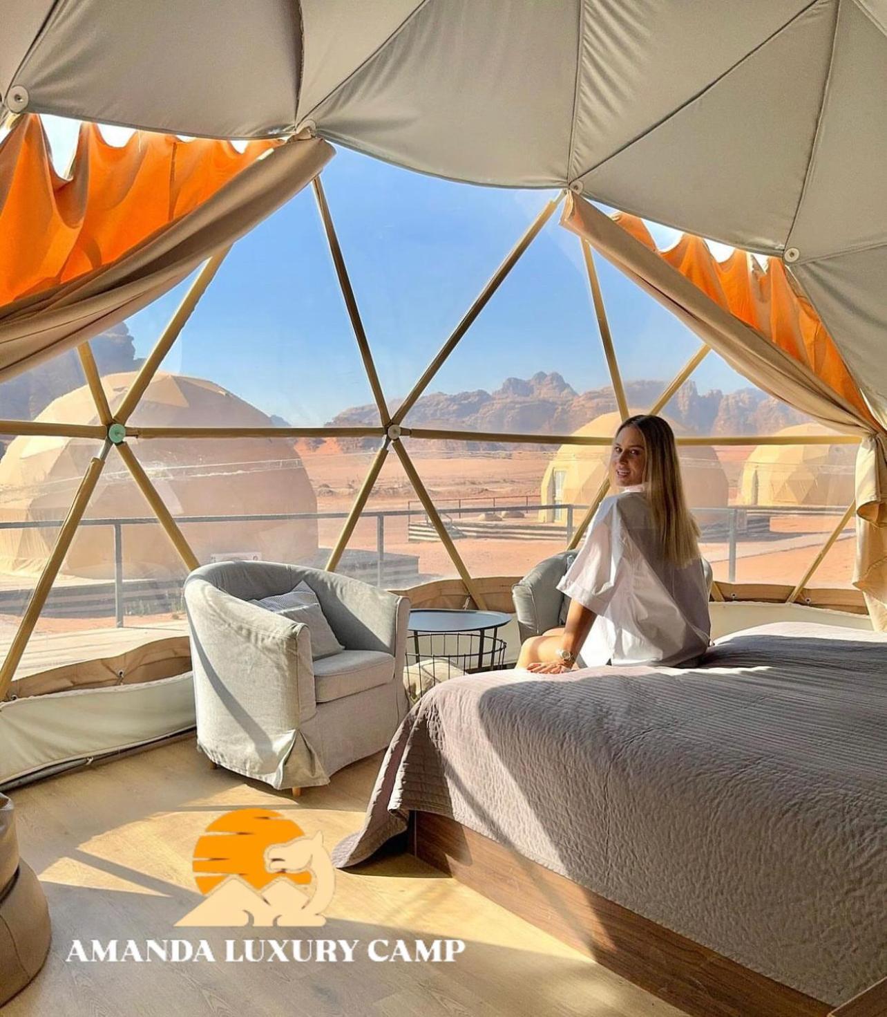 Amanda Luxury Camp Hotel Wadi Rum Ngoại thất bức ảnh