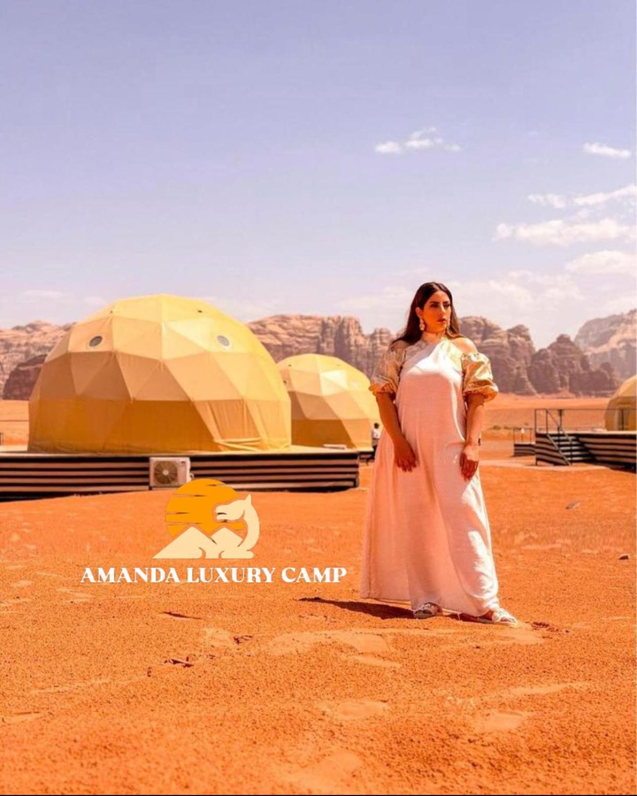 Amanda Luxury Camp Hotel Wadi Rum Ngoại thất bức ảnh