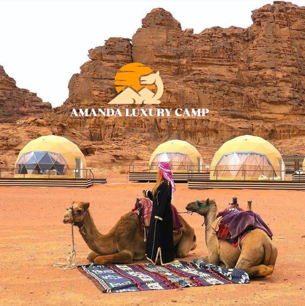Amanda Luxury Camp Hotel Wadi Rum Ngoại thất bức ảnh