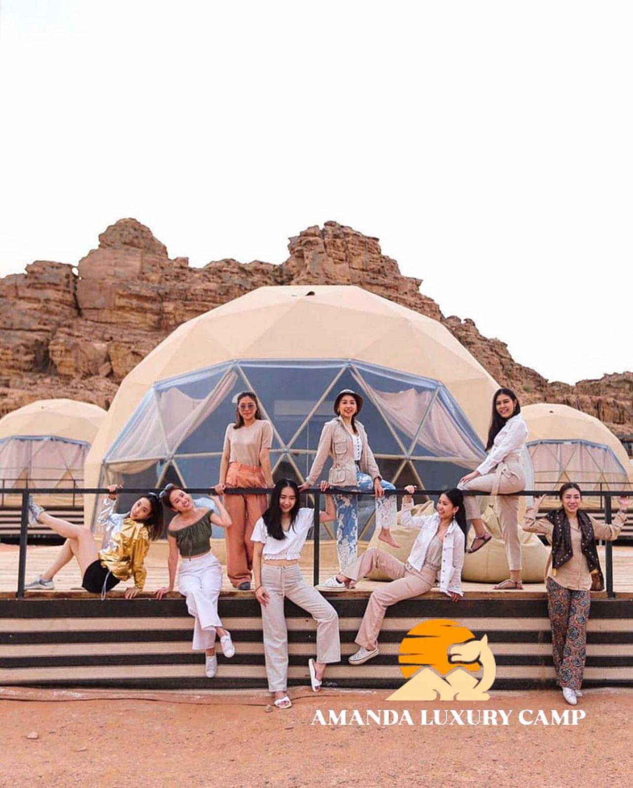 Amanda Luxury Camp Hotel Wadi Rum Ngoại thất bức ảnh