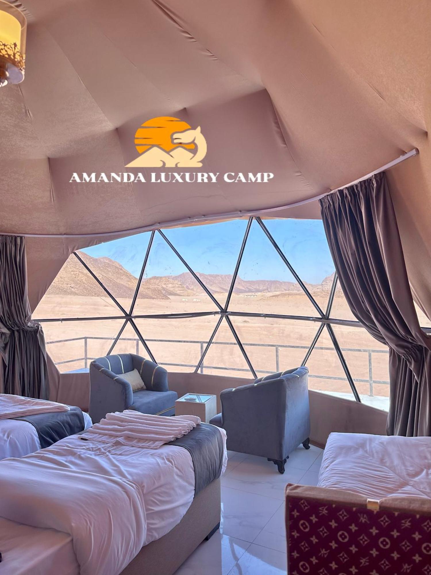 Amanda Luxury Camp Hotel Wadi Rum Ngoại thất bức ảnh